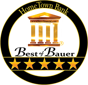 HomeTown Bank - Best of Bauer Badge